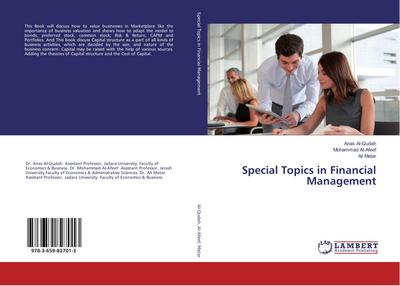 Special Topics in Financial Management