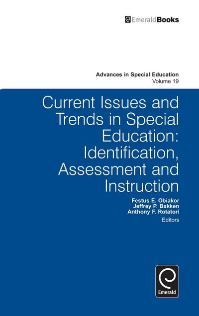 Current Issues and Trends in Special Education.