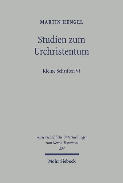 Studien zum Urchristentum