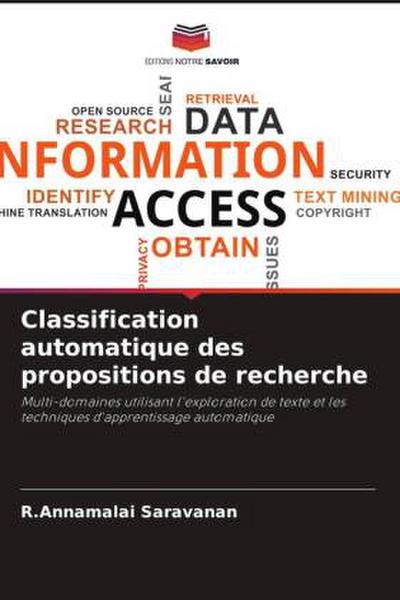 Classification automatique des propositions de recherche