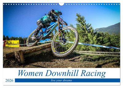 Women Downhill Racing (Wandkalender 2026 DIN A3 quer), CALVENDO Monatskalender