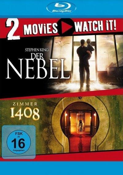 Der Nebel / Zimmer 1408, 2 Blu-rays