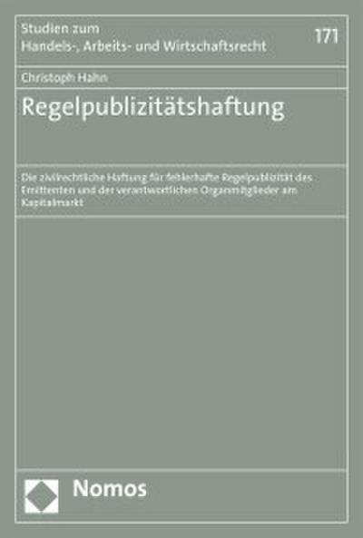 Regelpublizitätshaftung