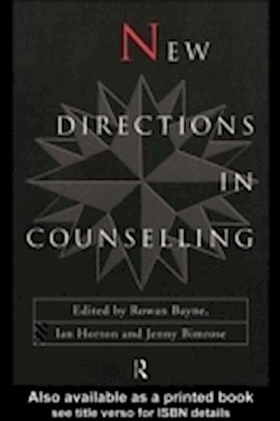 New Directions in Counselling