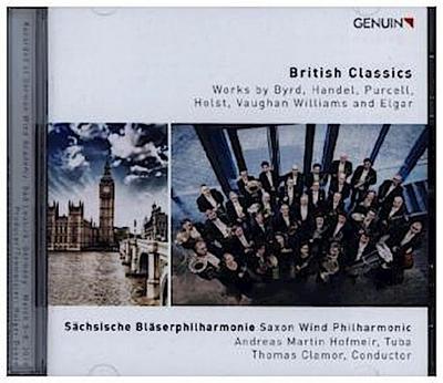 Sächsische Bläserakademie - British Classics, 1 Audio-CD