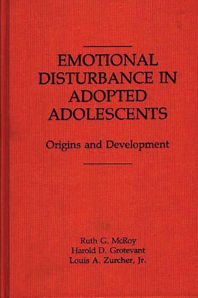 Emotional Disturbance in Adopted Adolescents