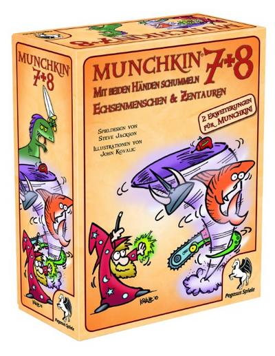 Munchkin 7+8 - Mit beiden Händen schummeln/Echsenmenschen & Zentauren
