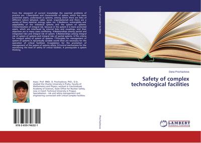 Safety of complex technological facilities - Dana Procházková