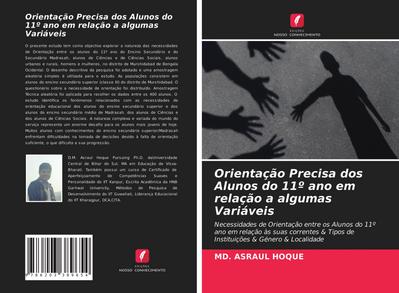 Orientação Precisa dos Alunos do 11º ano em relação a algumas Variáveis