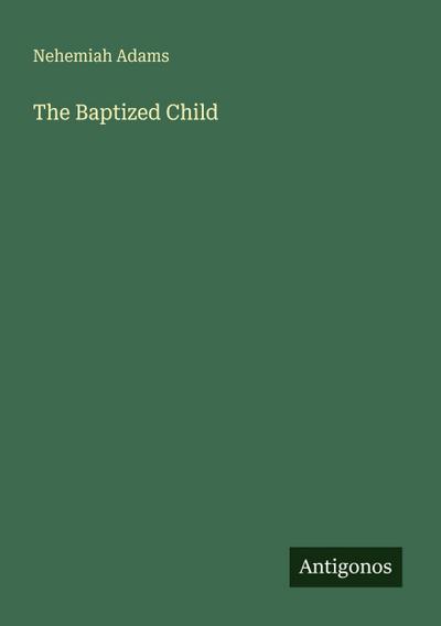 The Baptized Child