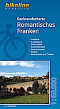 Radwanderkarte Romantisches Franken