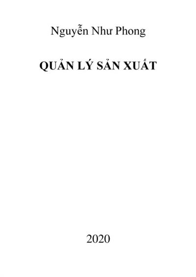 Quan Ly San Xuat