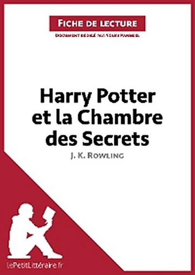 Harry Potter et la Chambre des secrets de J. K. Rowling (Fiche de lecture)