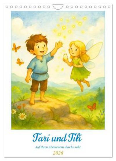 Tari und Tili (Wandkalender 2026 DIN A4 hoch), CALVENDO Monatskalender
