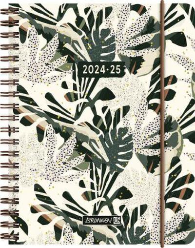 Schülerkalender 2024/2025 "Little Plants", 2 Seiten = 1 Woche, A6, 208 Seiten, mehrfarbig