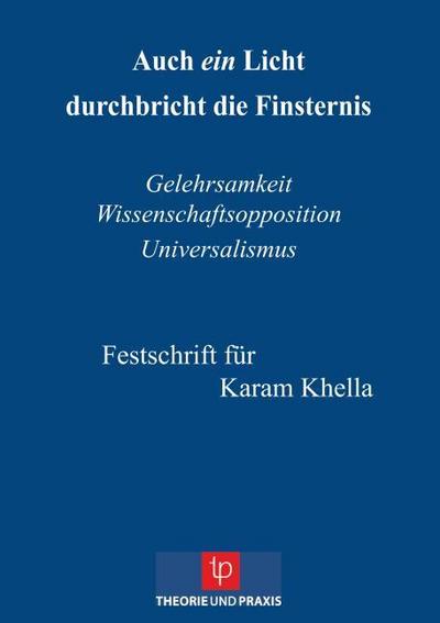 Auch ein Licht durchbricht die Finsternis