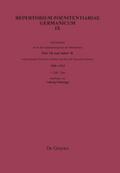 Verzeichnis der in den Supplikenregistern der Poenitentiarie Pius’ III. und Julius’ II. vorkommenden Personen, Kirchen und Orte des Deutschen Reiches (1503-1513)