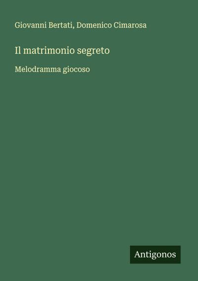 Il matrimonio segreto