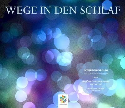 WEGE IN DEN SCHLAF