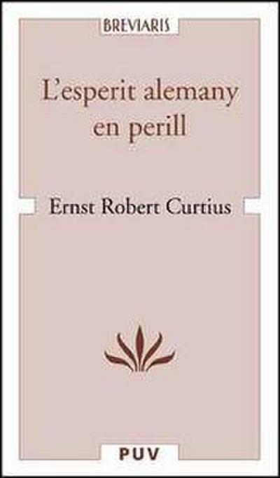 L’esperit alemany en perill