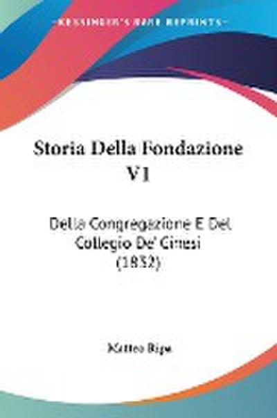 Storia Della Fondazione V1