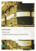 Recht der Getränkelieferungsvereinbarung