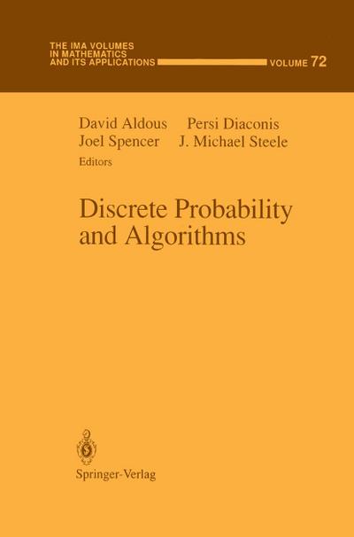 Discrete Probability and Algorithms