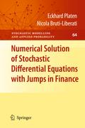Numerical Solution of Stochastic Differential Equa
