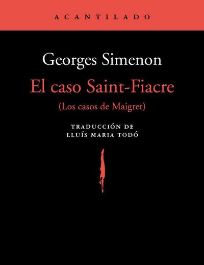 El caso Saint-Fiacre : los casos de Maigret