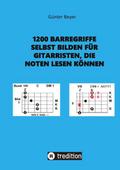 1200 Barrégriffe selbst bilden für Gitarristen, di