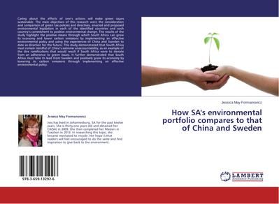 How SA’s environmental portfolio compares to that of China and Sweden