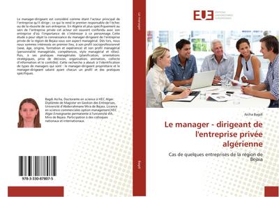 Le manager - dirigeant de l’entreprise privée algérienne