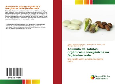 Acúmulo de solutos orgânicos e inorgânicos no feijão-de-corda