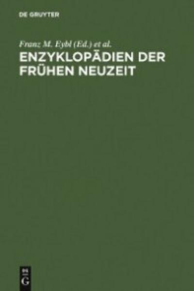 Enzyklopädien der Frühen Neuzeit