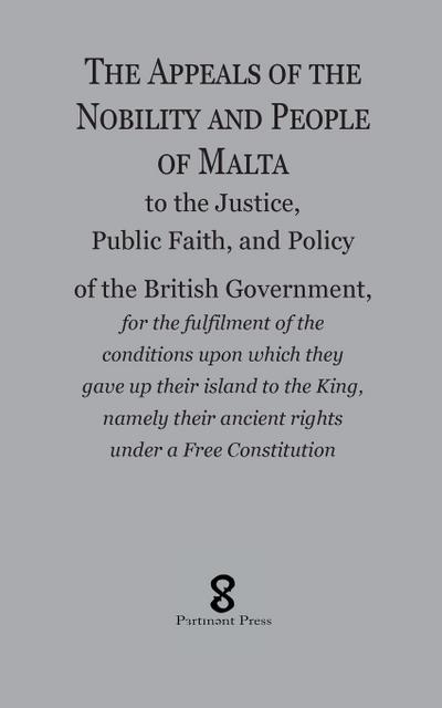 The Appeals of the  Nobility and People of Malta