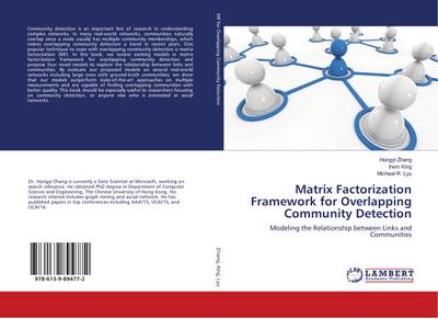 Matrix Factorization Framework for Overlapping Community Detection