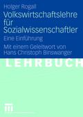 Volkswirtschaftslehre für Sozialwissenschaftler