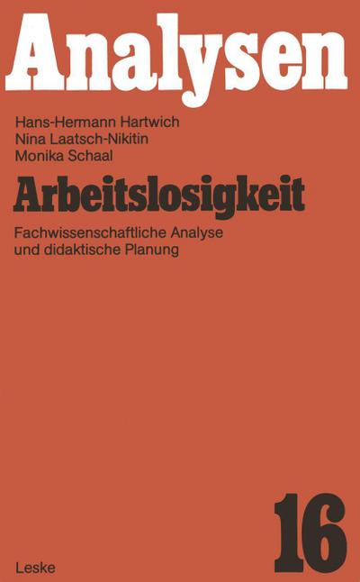 Arbeitslosigkeit