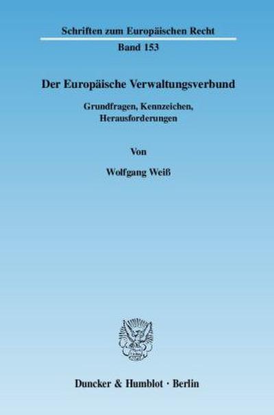 Der Europäische Verwaltungsverbund.