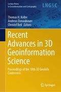 Recent Advances in 3D Geoinformation Science