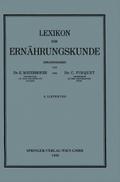Lexikon der Ernährungskunde