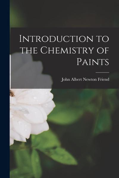 Introduction to the Chemistry of Paints