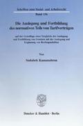 Die Auslegung und Fortbildung des normativen Teils von Tarifverträgen