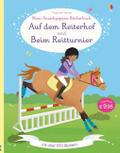 Mein großes Anziehpuppen-Stickerbuch: Auf dem Reiterhof und Beim Reitturnier