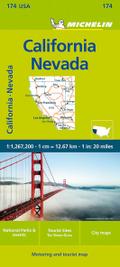 Michelin Californien Nevada 1 : 1 267.200