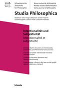Intentionalität und Subjektivität
