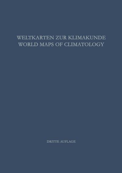 Weltkarten zur Klimakunde / World Maps of Climatology