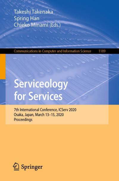 Serviceology for Services