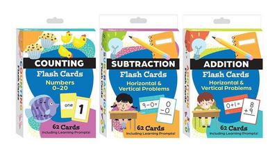 Math Flash Cards 3-Deck Set