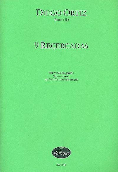 9 Recercadasfür Viola da gamba (Baßinstrument) und ein Tasteninstrument